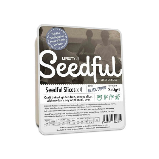 1 x 250g SEEDFUL Slices with Black Cumin ( 4 Slices Each Pack )