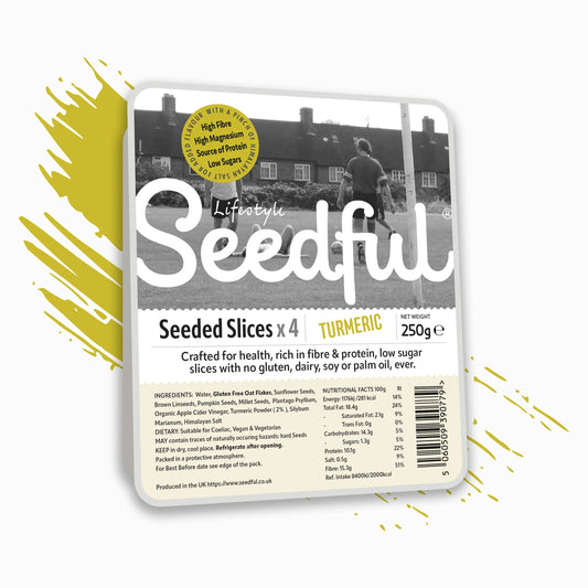 1 x 250g SEEDFUL Slices with Turmeric ( 4 Slices Each Pack )
