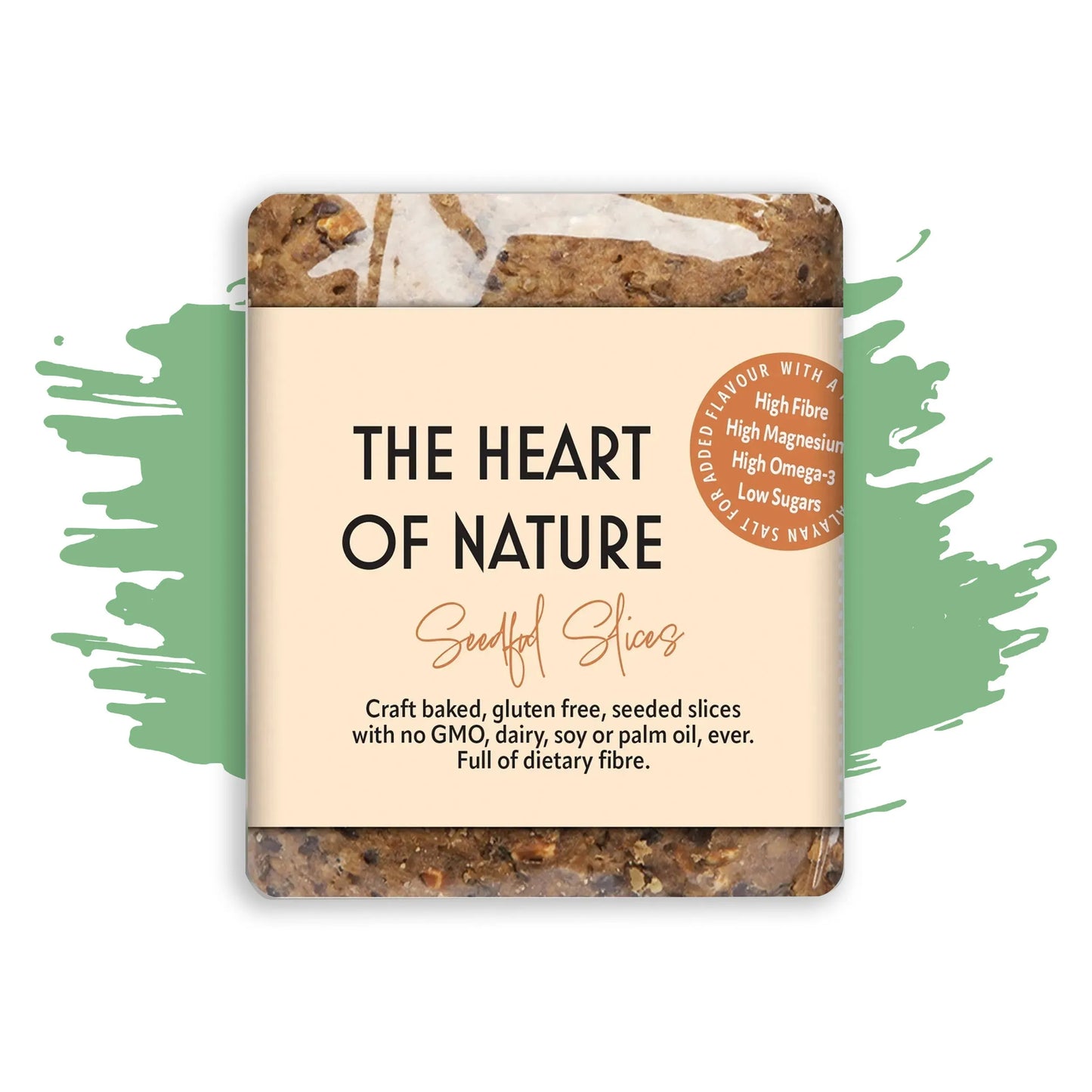 1 x 500g THE HEART OF NATURE - Seedful Slices ( 8 Slices ) - BBC Dragon's Den Winner