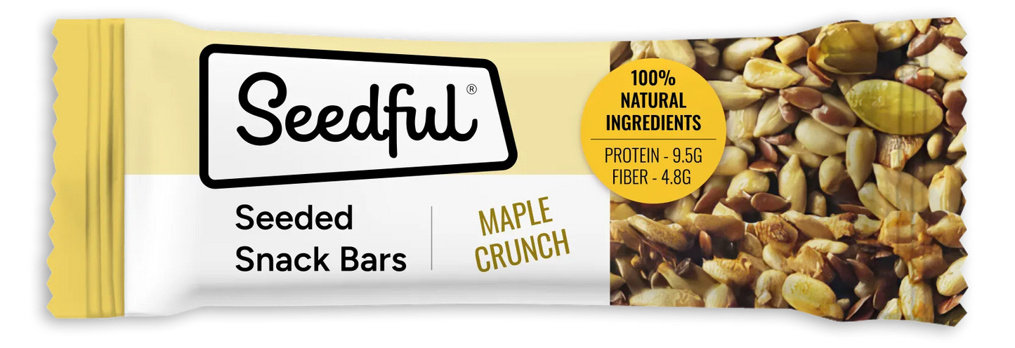 SEEDFUL Maple Protein Bar 40g