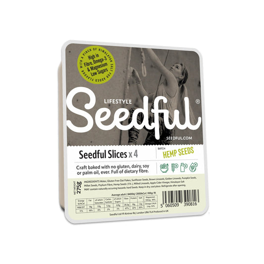 1 x 250g SEEDFUL Slices with Hemp Seeds ( 4 Slices Each Pack )
